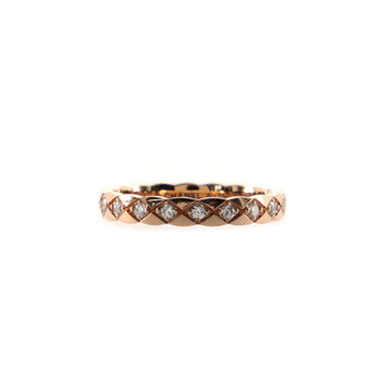 Chanel Coco Crush Ring 18K Beige Gold and Diamonds Mini