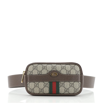 Gucci Ophidia Belt Bag GG Coated Canvas Mini