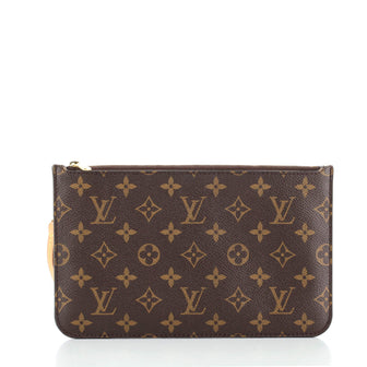 Louis Vuitton Neverfull Pochette Monogram Canvas Large