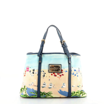 Louis Vuitton Ailleurs Cabas Limited Edition Printed Canvas PM