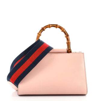 Gucci Nymphaea Top Handle Bag Leather Mini