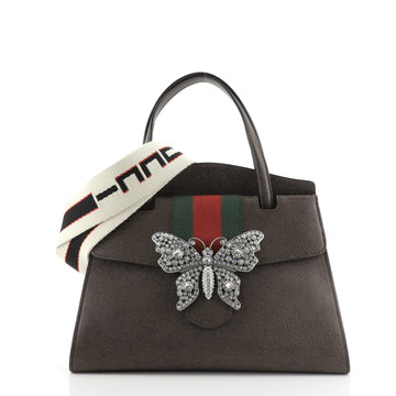 Gucci Totem Top Handle Bag Leather Medium