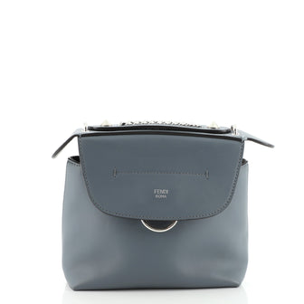 Fendi Back to School Backpack Leather Mini