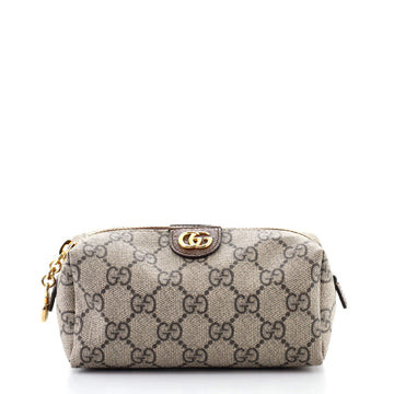 Gucci Ophidia Cosmetic Pouch GG Coated Canvas Small