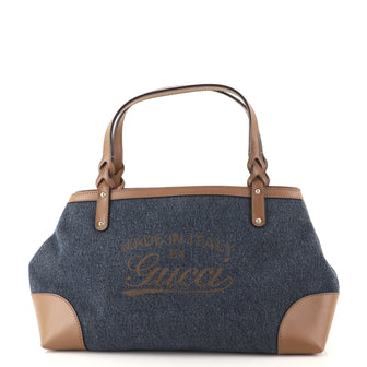 Gucci Craft Tote Denim Medium