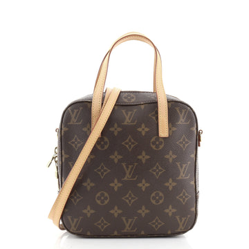 Louis Vuitton Spontini Handbag Monogram Canvas