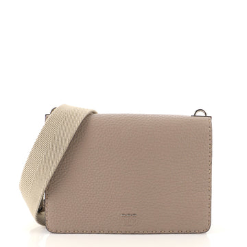 Fendi Selleria Flap Crossbody Bag Selleria Leather Small