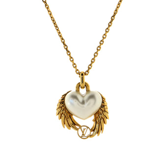 Louis Vuitton Angle Love Necklace Metal and Resin