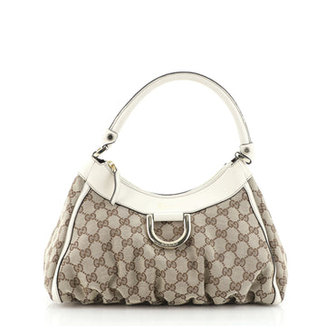 Gucci D Ring Hobo GG Canvas Small