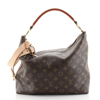 Louis Vuitton Sully Handbag Monogram Canvas PM