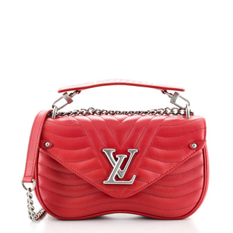 Louis Vuitton New Wave Chain Bag Quilted Leather MM
