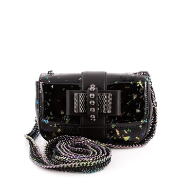 Christian Louboutin Sweet Charity Crossbody Iridescent Patent Small
