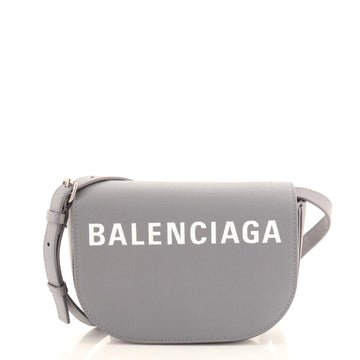 Balenciaga Logo Ville Day Bag Leather XS