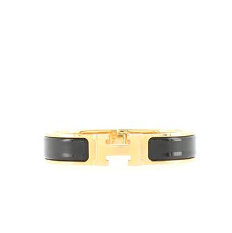 Hermes Clic H Bracelet Enamel Narrow