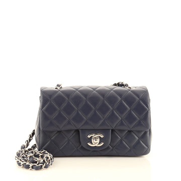 Chanel Classic Single Flap Bag Quilted Lambskin Mini