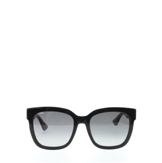 Gucci Web Square Sunglasses Acetate