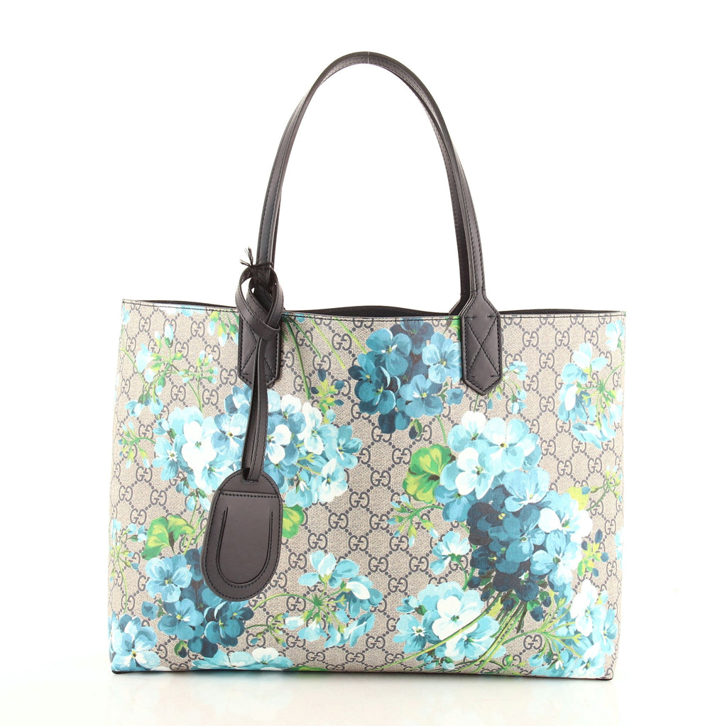 Gucci Reversible Tote Blooms GG Print Leather Medium at 1stDibs  gucci reversible  tote medium, gucci 368568, gg blooms reversible tote