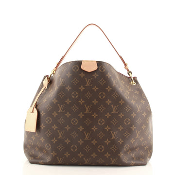 Louis Vuitton Graceful Handbag Monogram Canvas MM