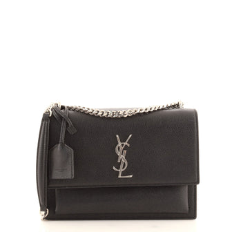 Saint Laurent Sunset Crossbody Bag Leather Medium