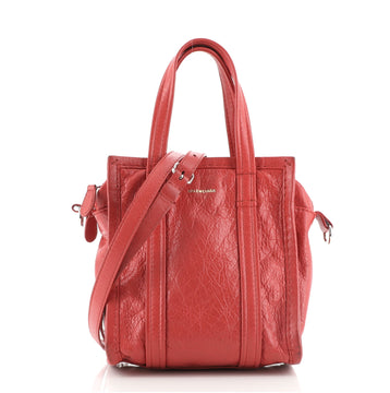 Balenciaga Bazar Convertible Tote Leather XXS