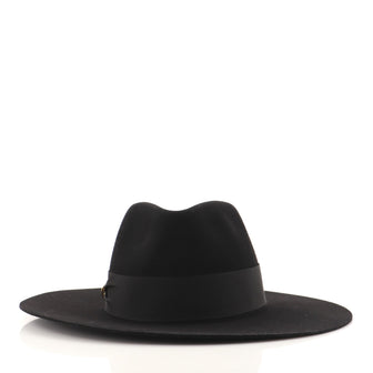 Hermes Faubourg Hat Felt with Grosgrain