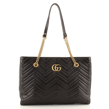 Gucci GG Marmont Zip Tote Matelasse Leather Medium