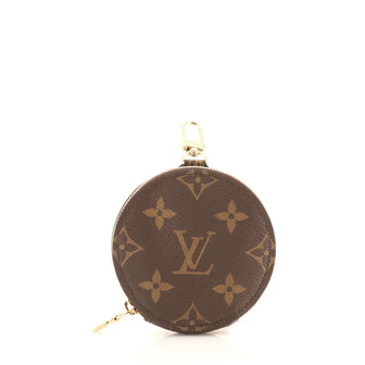 Louis Vuitton Multi Pochette Accessoires Round Coin Purse Monogram Canvas