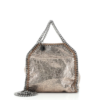 Stella McCartney Falabella Fold Over Crossbody Bag Shaggy Deer Tiny
