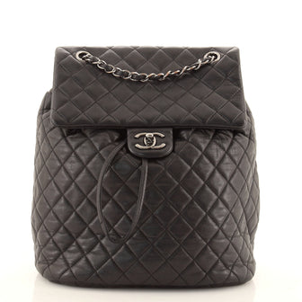 Chanel Urban Spirit Backpack Quilted Lambskin Large