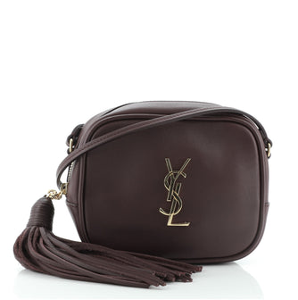 Saint Laurent Classic Monogram Blogger Crossbody Bag Leather Small