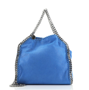 Stella McCartney Falabella Fold Over Crossbody Bag Shaggy Deer Mini