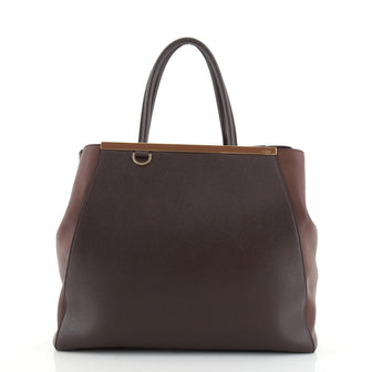 Fendi 2Jours Bag Leather Large