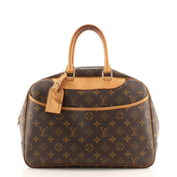 Louis Vuitton Deauville Handbag Monogram Canvas