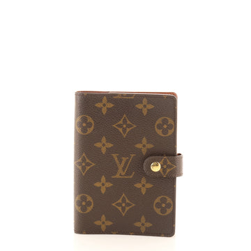 Louis Vuitton Ring Agenda Cover Monogram Canvas PM
