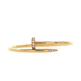 Cartier Juste un Clou Bracelet 18K Yellow Gold with Diamonds Large