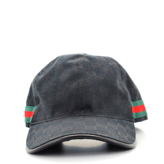 Gucci Web Baseball Cap GG Canvas