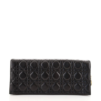 Christian Dior Lady Dior Clutch Cannage Quilt Leather