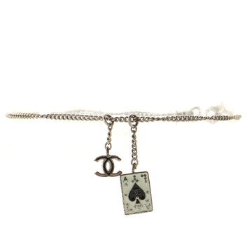 Chanel CC Poker Charm Bracelet Metal with Enamel