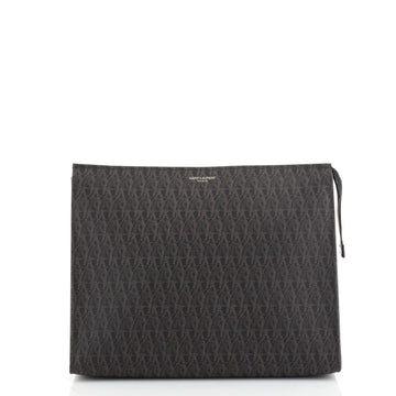 Saint Laurent Toiletry Bag Monogram Canvas