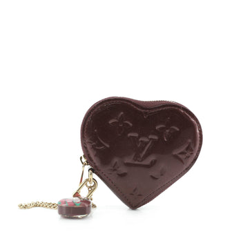 Louis Vuitton Heart Coin Purse Monogram Vernis