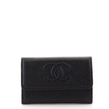 Chanel Timeless CC Flap Card Case Caviar