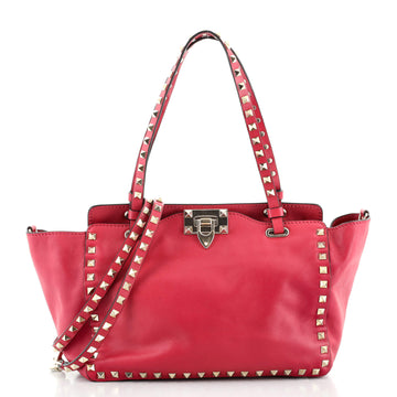 Valentino Rockstud Tote Soft Leather Small