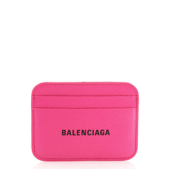 Balenciaga Everyday Cash Card Holder Printed Leather