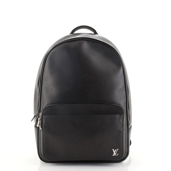 Louis Vuitton Alex Backpack Taiga Leather Black