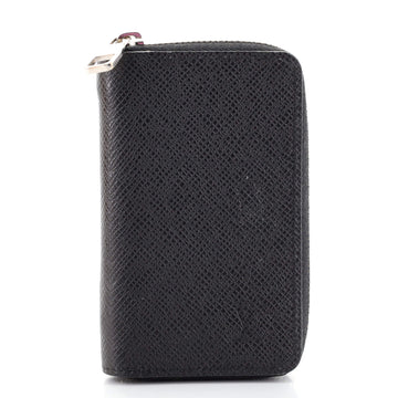 Louis Vuitton Zippy Coin Purse Taiga Leather Vertical