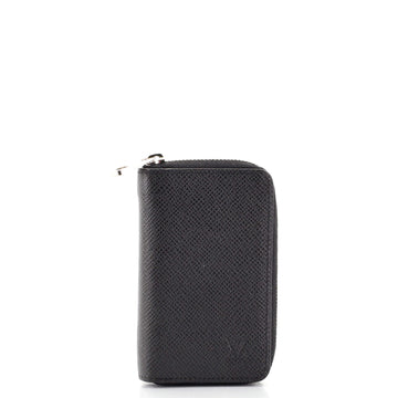 Louis Vuitton Zippy Coin Purse Taiga Leather Vertical
