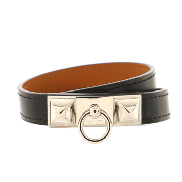 Hermes Rivale Double Tour Bracelet Leather