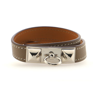 Hermes Rivale Double Tour Bracelet Leather