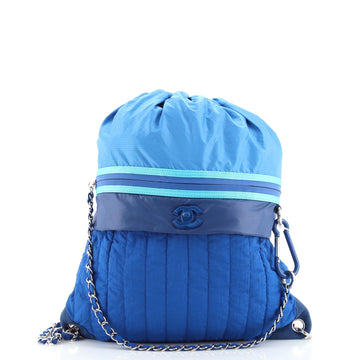 Chanel Coco Neige Backpack Quilted Nylon