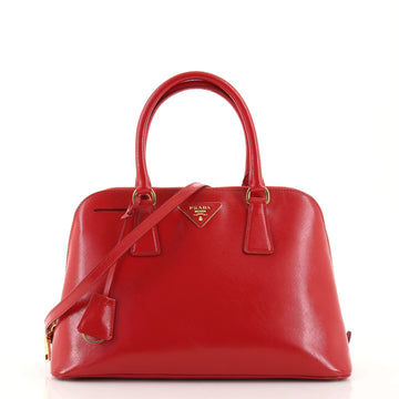 Prada Promenade Bag Vernice Saffiano Leather Medium